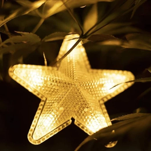 رمضان مبارك الديكور مع نجمة LED سلسلة أضواء زخرفة - Image 4