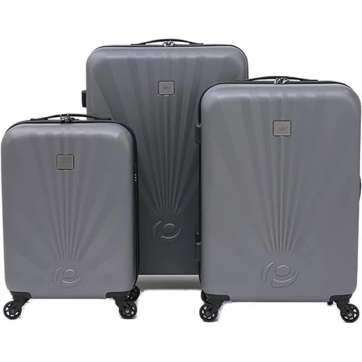 Princess Geneva Travel Bags, Grey, 3 Pieces Princess Geneva Travel Bags, Grey, 3 Pieces