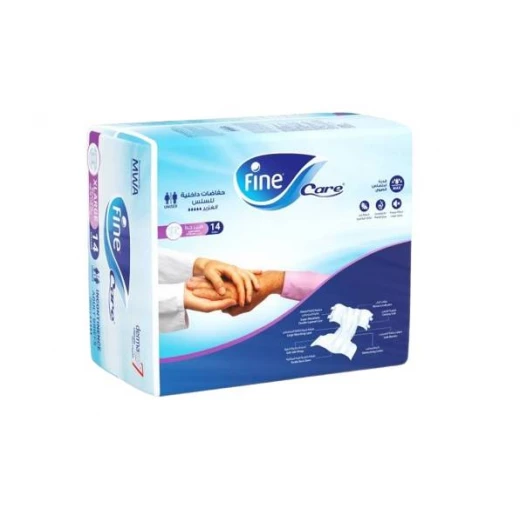 Fine care incontinence unisex adult briefs diapers waist (up to 178 cm) x- large-pack of 14 diapers Fine care incontinence unisex adult briefs diapers waist (up to 178 cm) x- large-pack of 14 diapers