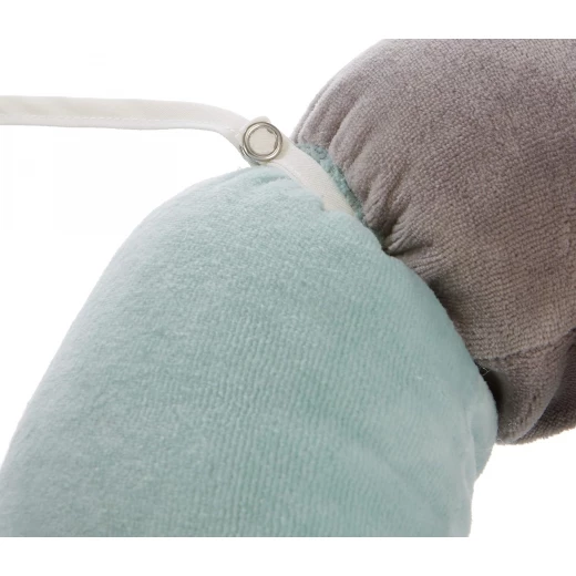 Babyjem caterpillar toy pillow green - BabyJem - Image 5
