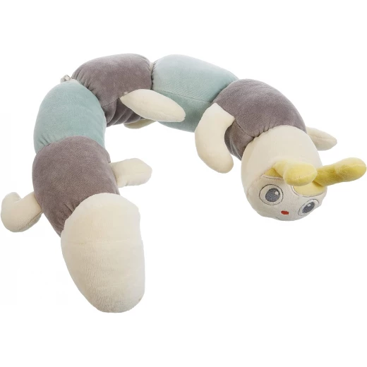 Babyjem caterpillar toy pillow green - BabyJem - Image 2