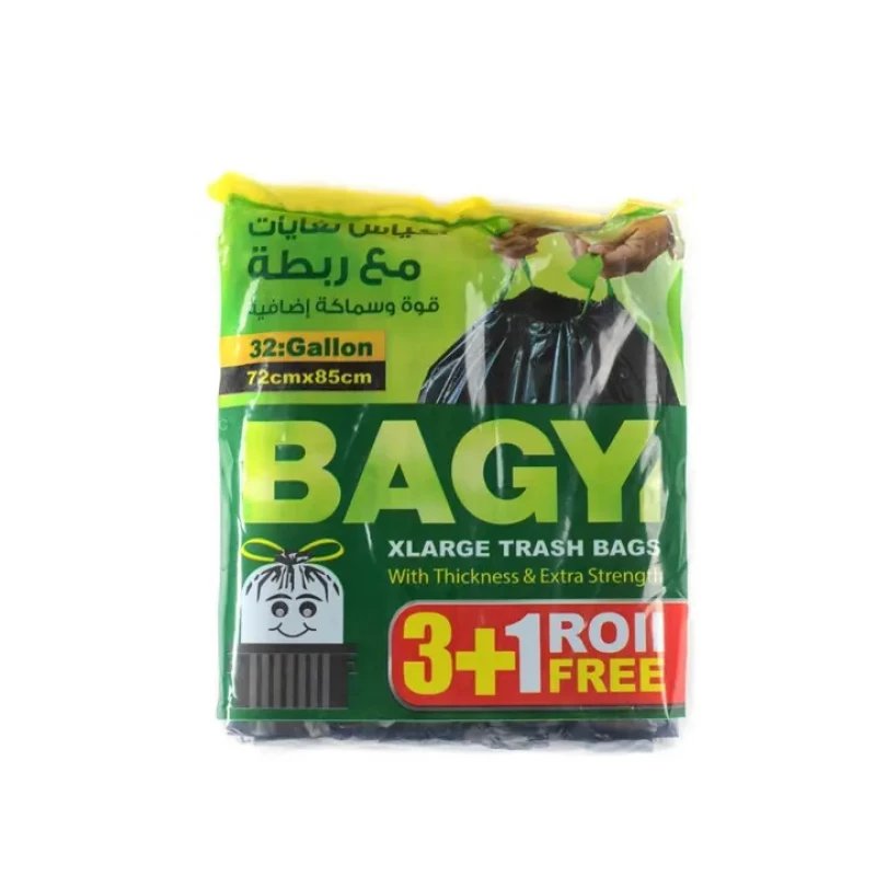 أكياس نفايات 4 رول  3 جالون - باجي