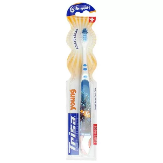 Trisa Tooth Brush - Junior 6 to 12 years, Feel Good Young, 1 pc Trisa Tooth Brush - Junior 6 to 12 years, Feel Good Young, 1 pc