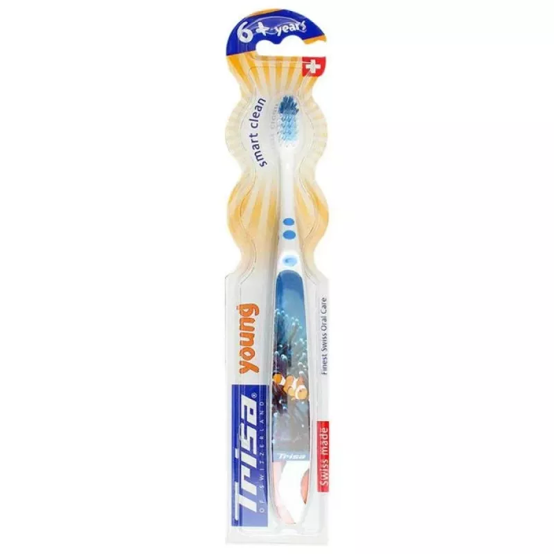 Trisa Tooth Brush - Junior 6 to 12 years, Feel Good Young, 1 pc - TRISA