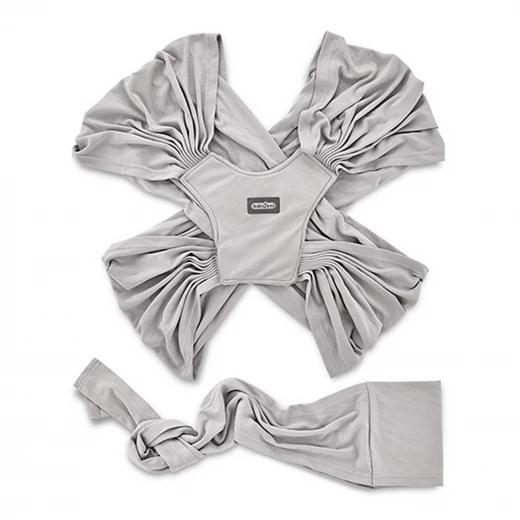 Babyjem Baby Wrap Carrier, Grey Color Babyjem Baby Wrap Carrier, Grey Color