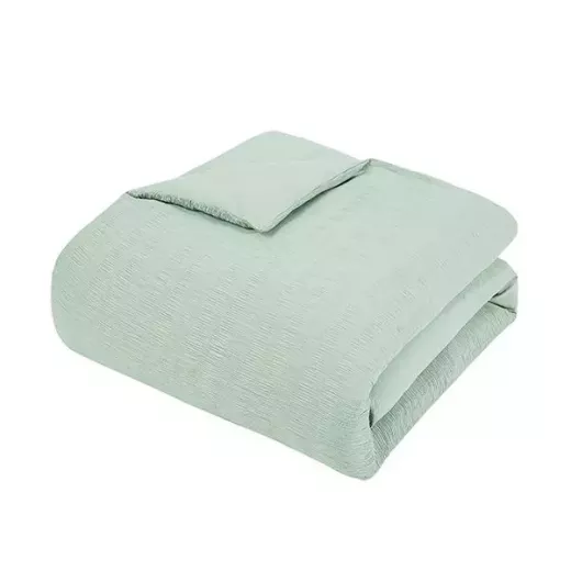 Nova Home "Simply" Crinkled Comforter Set, Green Color, Size King, 4 Pieses - Nova Home - Image 6