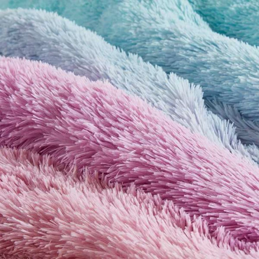 Nova Home Primrose Fur Throw - Rainbow 130*170 cm - Nova Home - Image 2