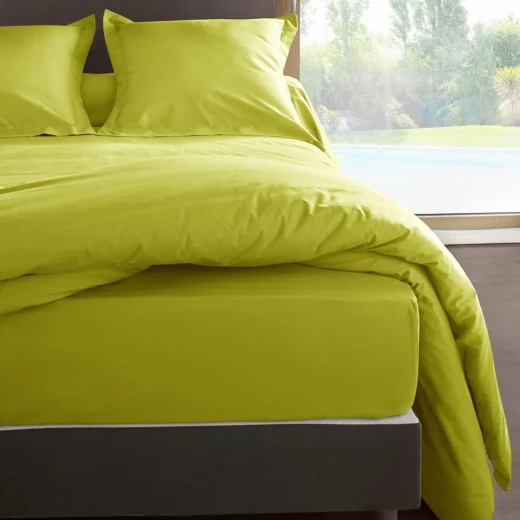 Fieldcrest Plain Duvet Cover King Size, Pistache Color - Fieldcrest - Image 2