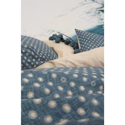 Nova Home Dawn Duvet Cover, King/Super King, Navy Blue Color ,4 Pieces - Nova Home - Image 2