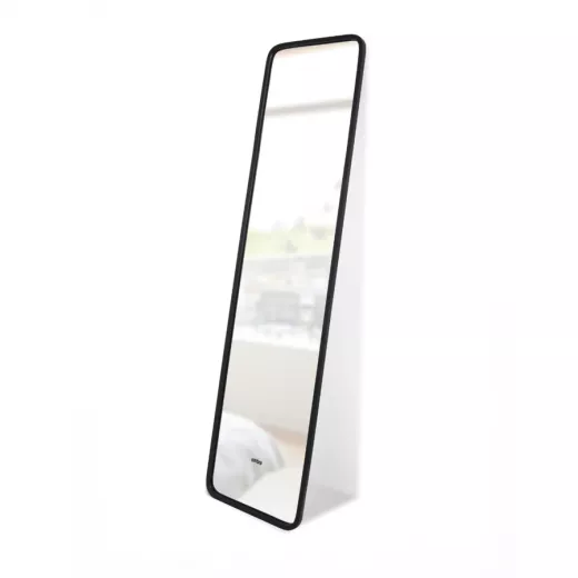 Umbra "Hub Leaning" Mirror - Glass - Black - Umbra - Image 4