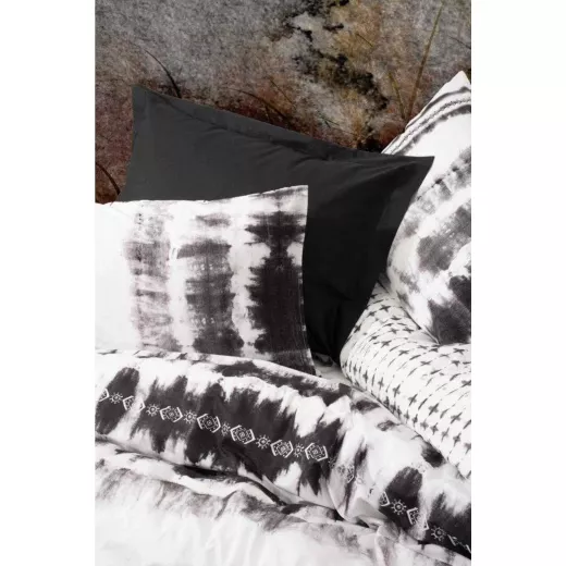 Nova Home Duvet Cover Set ,100% Cotton, Black Color, King Size, 4 Pieces - Nova Home - Image 3