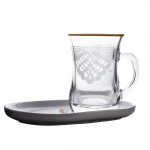Dimlaj Mood Set of 2 Pcs Mugs (Gold) - DIMLAJ