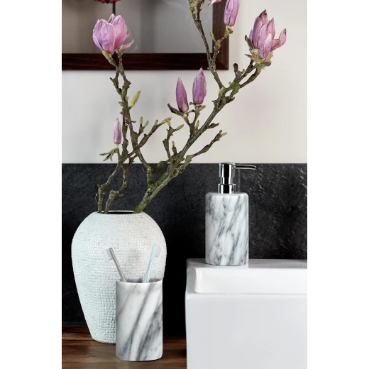 موزع صابون سائل اونيكس, رخام,  230 مل, باللون الرمادي من وينكو - وينكو - Image 3