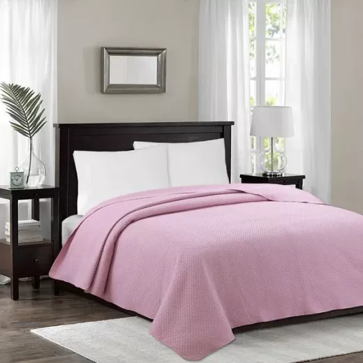 Nova Home "Dimension" Coverlet, Pink Color - Nova Home - Image 3