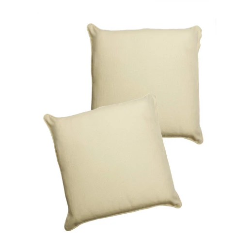 Nova Home Plain Colors Cushion Cover, Beige Color, 45x45 cm, - Nova Home - Image 3