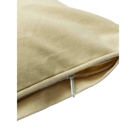Nova Home Plain Colors Cushion Cover, Beige Color, 45x45 cm, - Nova Home - Image 4