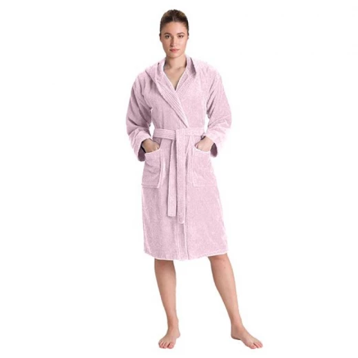 Cannon Plain Bathrobe Cotton, Pink Color - Cannon - Image 2