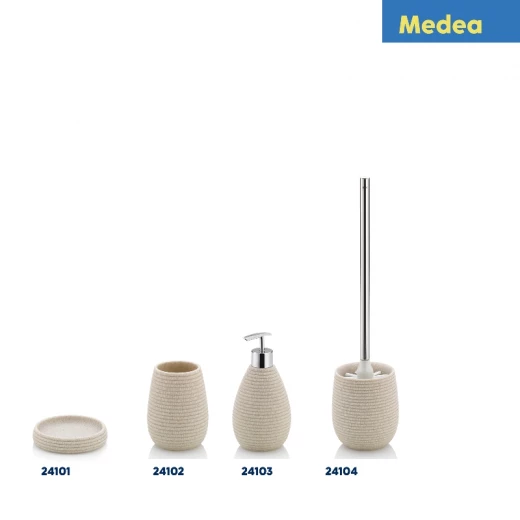 كوب فرشاة الأسنان, بتصميم المدية, باللون  بيج من كيلا - كيلا - Image 4