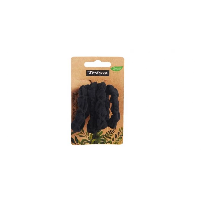 Trisa italian elastics thick black - TRISA
