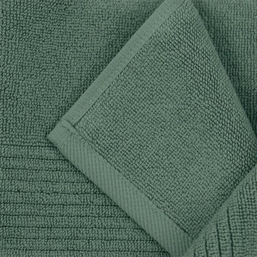 Nova Home Pretty Collection Bath Mat Towel, Cotton, Green Color - Nova Home - Image 2