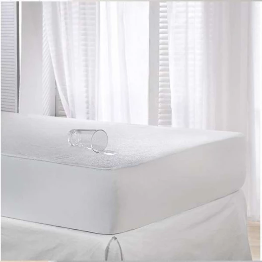 Nova Home "Warm-Pro Warm Fleece Waterproof Mattress Protector, White Color, 120*200 Cm - Nova Home - Image 2