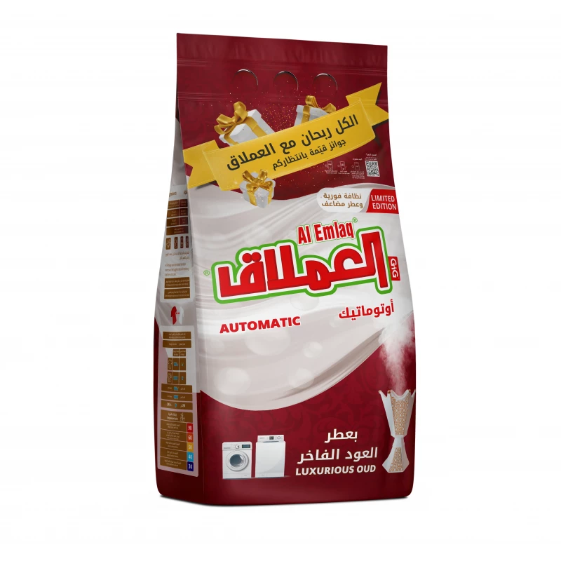 مسحوق غسيل - اوتوماتك - 3 كجم - عود- كيس - العملاق