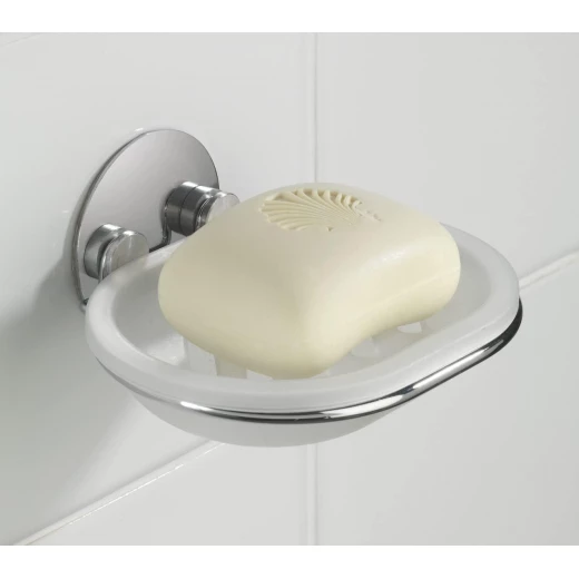 Wenko Chrome Turbo-Loc Soap Dish Wenko Chrome Turbo-Loc Soap Dish