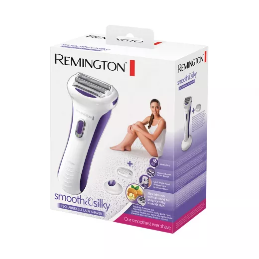 Remington smooth silky cordless wet/dry rechargeable lady shaver Remington smooth silky cordless wet/dry rechargeable lady shaver