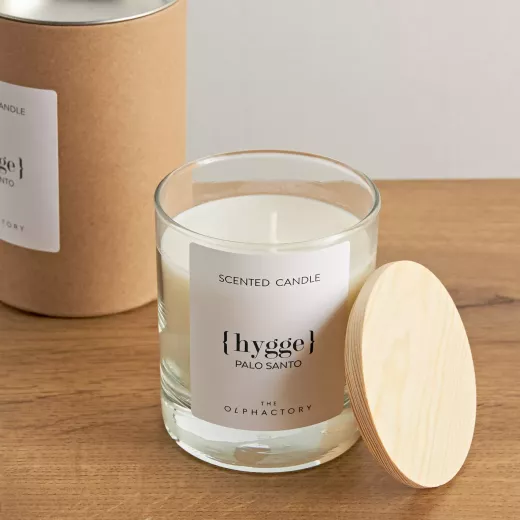 Ambientair the olphactory scented candle, hygge palo santo scent, 200 gram - Ambientair - Image 2