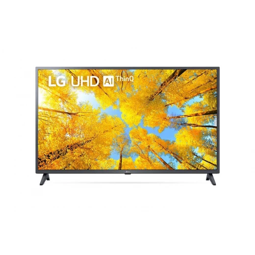 3 شهور مجانية من Apple TV+  تلفزيون فائق الوضوح (UHD) بدقة 4K مقاس 43 بوصة من السلسلة UQ7500، مع HDR (النطاق الديناميكي العالي) النشط 4K  ، وتقنية ThinQ  AIللتلفزيون الذكي بنظام التشغيلwebOS - إل جي - Image 3