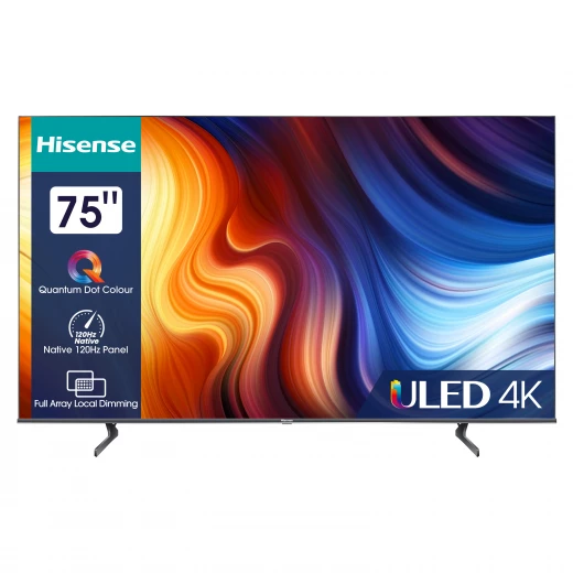 تلفزيون هايسنس - uled/4k - 75 بوصة تلفزيون هايسنس - uled/4k - 75 بوصة