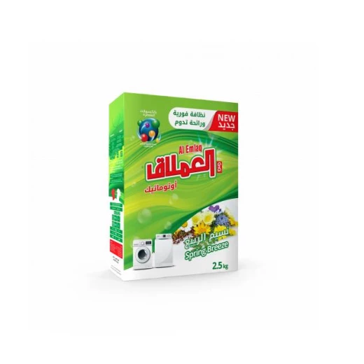 العملاق مسحوق غسيل - اوتوماتك - 2.5 كغم - نسيم الربيع- BOX العملاق مسحوق غسيل - اوتوماتك - 2.5 كغم - نسيم الربيع- BOX