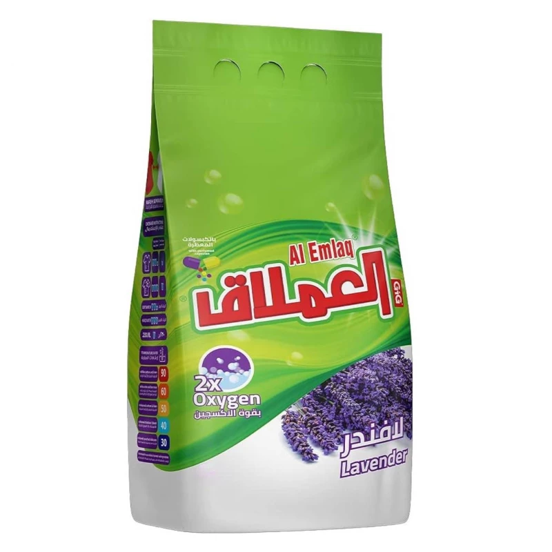 العملاق مسحوق غسيل - اوتوماتك - 10 كغم - برائحة اللافندر - العملاق
