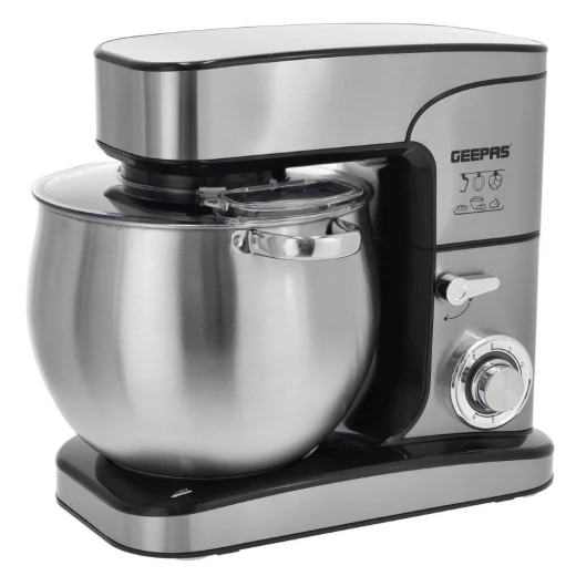 Geepas Kitchen Machine, Powerful Copper Motor,2000W, 12L Stainless Steel Geepas Kitchen Machine, Powerful Copper Motor,2000W, 12L Stainless Steel