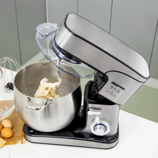Geepas Kitchen Machine, Powerful Copper Motor,2000W, 12L Stainless Steel - GEEPAS - Image 2
