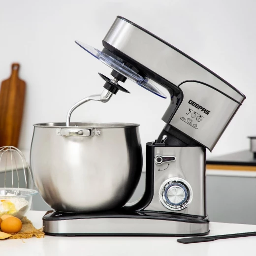 Geepas Kitchen Machine, Powerful Copper Motor,2000W, 12L Stainless Steel - GEEPAS - Image 3