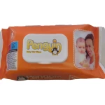 Penguin Wet Wipes, 120 Wipes, 4 Colors, Assorted - Penguin Wipes