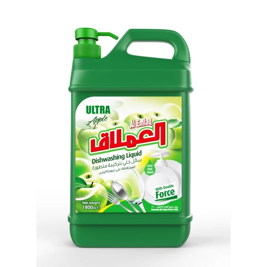 سائل جلي، 1800 مل، تفاح من العملاق سائل جلي، 1800 مل، تفاح من العملاق