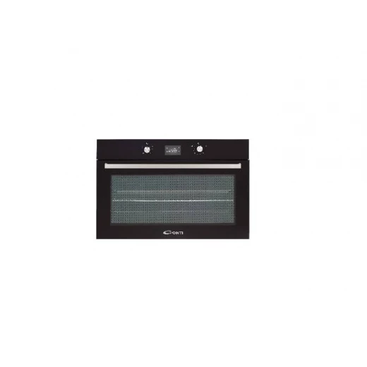 Conti Bi Gas Oven - 90cm - 98L- Black Conti Bi Gas Oven - 90cm - 98L- Black