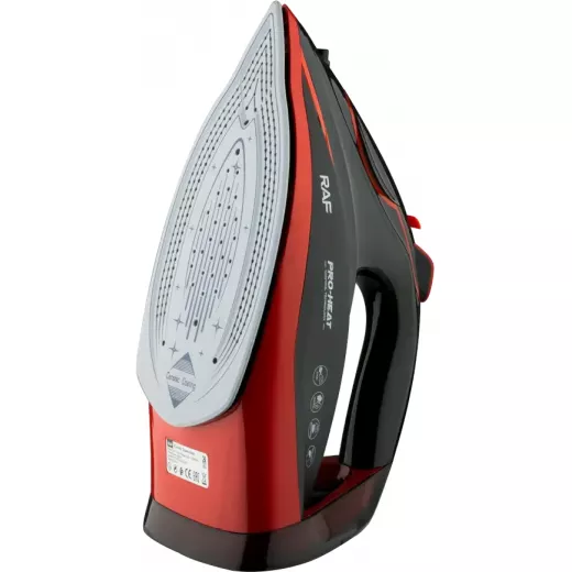 RAF Steam Iron, 2600 Watt, Ceramic Soleplate - RAF - Image 2