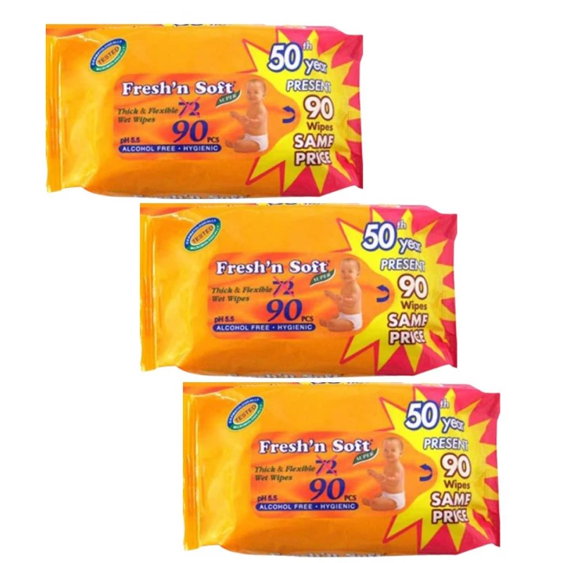 Fresh'n Soft Super Fresh {Classic}, 3 Packs - Fresh n soft