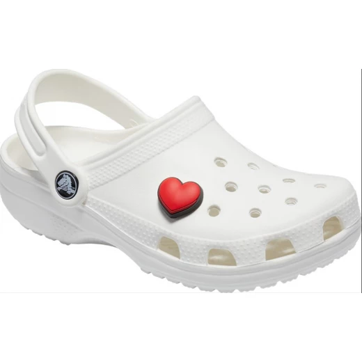 Crocs Jibbitz Symbol Shoe Charms Jibbitz for Crocs,Heart, Red - Crocs - Image 2