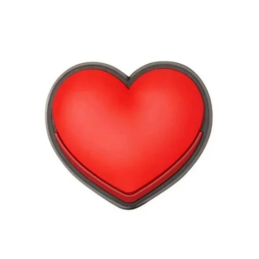 Crocs Jibbitz Symbol Shoe Charms Jibbitz for Crocs,Heart, Red Crocs Jibbitz Symbol Shoe Charms Jibbitz for Crocs,Heart, Red