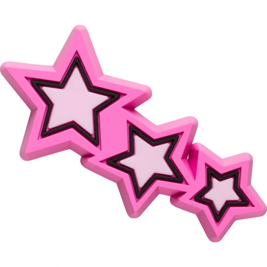Crocs Jibbitz Symbol Shoe Charms for Crocs Triple Pink Star Crocs Jibbitz Symbol Shoe Charms for Crocs Triple Pink Star