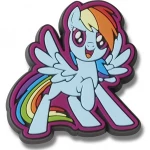 Crocs Jibbitz Symbol Shoe Charms for Crocs My Little Pony Rainbow Dash - Crocs