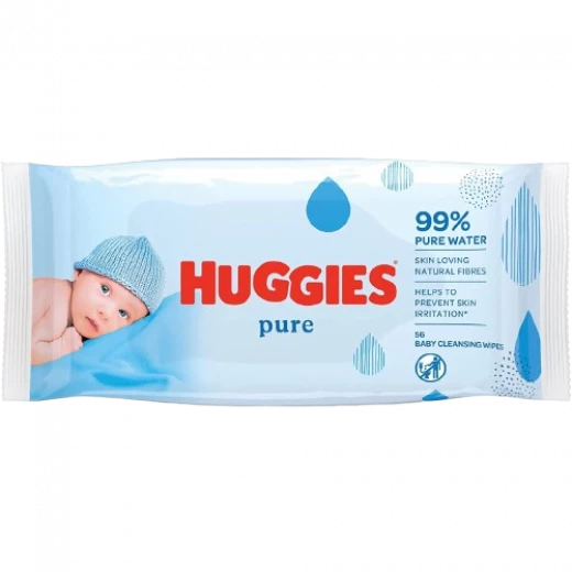 مناديل مبللة نقية للأطفال 56 منديل, 12 قطعة من هجيز - هجيز - Image 6