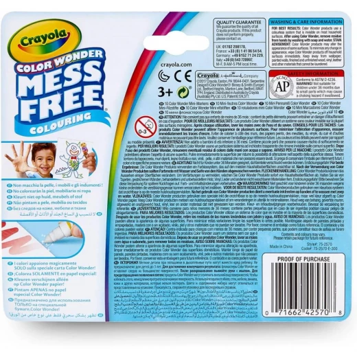 Crayola Colouring Wonder 10 Mess Free Colouring Marker Pens - Crayola - Image 2