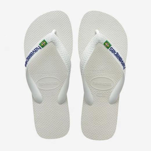 Havaianas Brasil Logo White 41/42 Havaianas Brasil Logo White 41/42