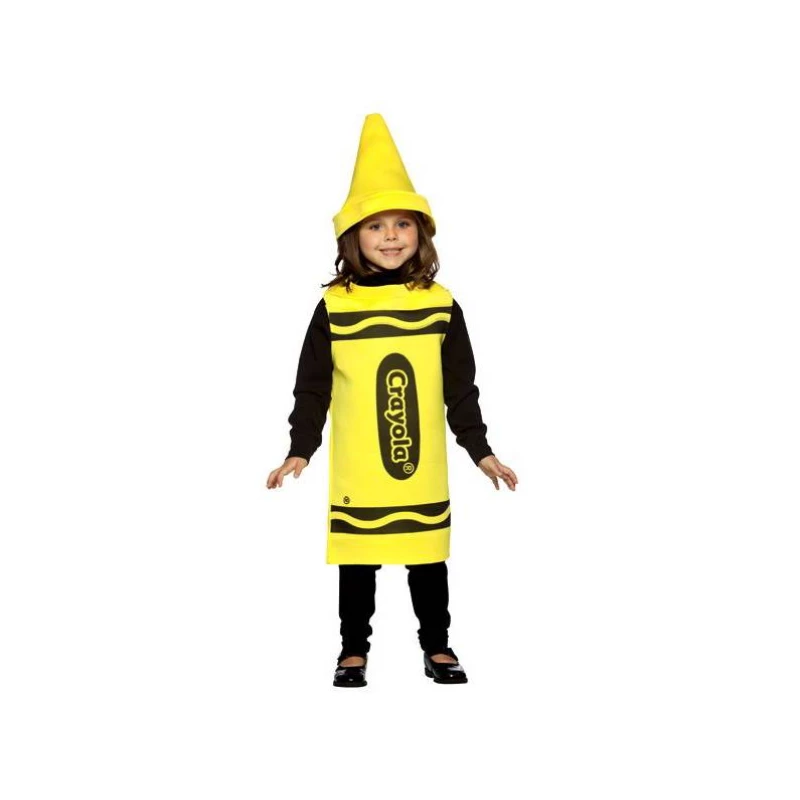 زي كرايولا للصغار باللون الأصفر من كاي كوستيومز - K Costumes
