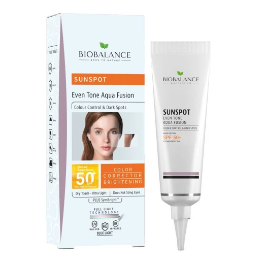 واقي الشمس لمحاربة البقع الشمسية بتركيبة مائية جافة, 40 مل من بيو بالانس, SPF 50 واقي الشمس لمحاربة البقع الشمسية بتركيبة مائية جافة, 40 مل من بيو بالانس, SPF 50